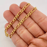 Figaro Chain 10.35g / 24 in / 4.92mm Yellow Gold 18K