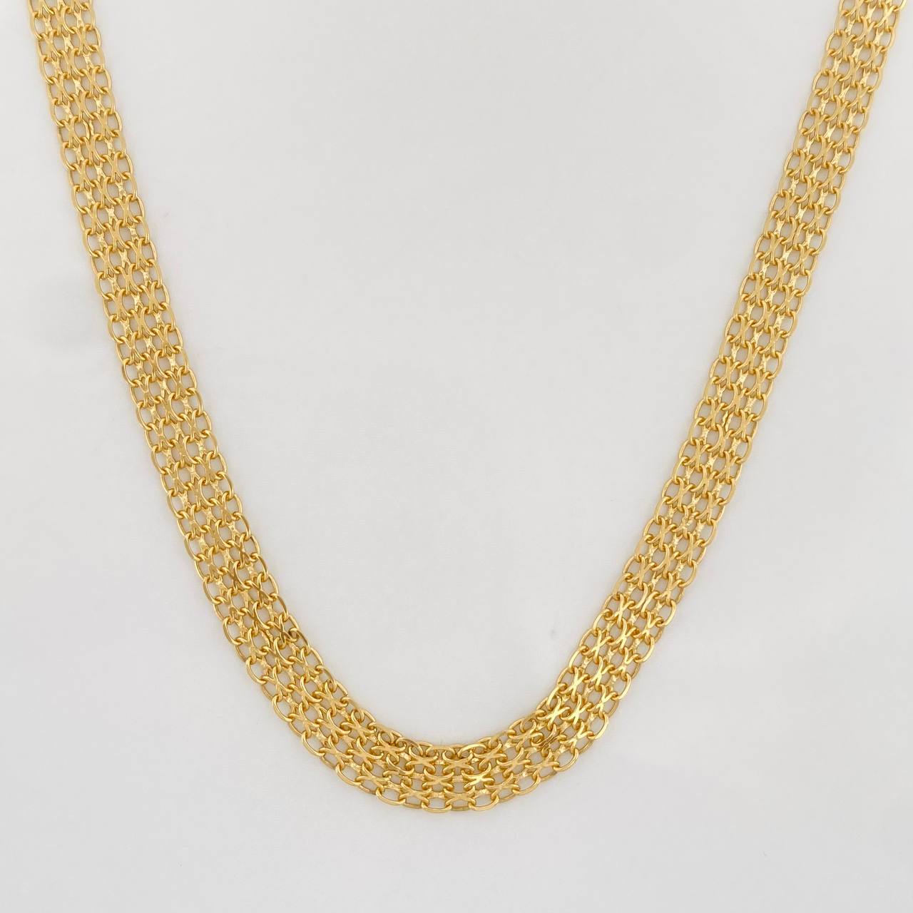 Cadena China 8.5g / 24 in / 4.31mm Oro Amarillo 18K