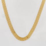 Cadena China 8.5g / 24 in / 4.31mm Oro Amarillo 18K