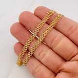 Cadena China 8.5g / 24 in / 4.31mm Oro Amarillo 18K