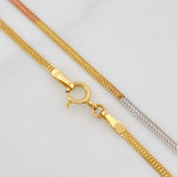 Sedusa Chain 1.7g / 18 in / 1.58mm Three Golds 18K