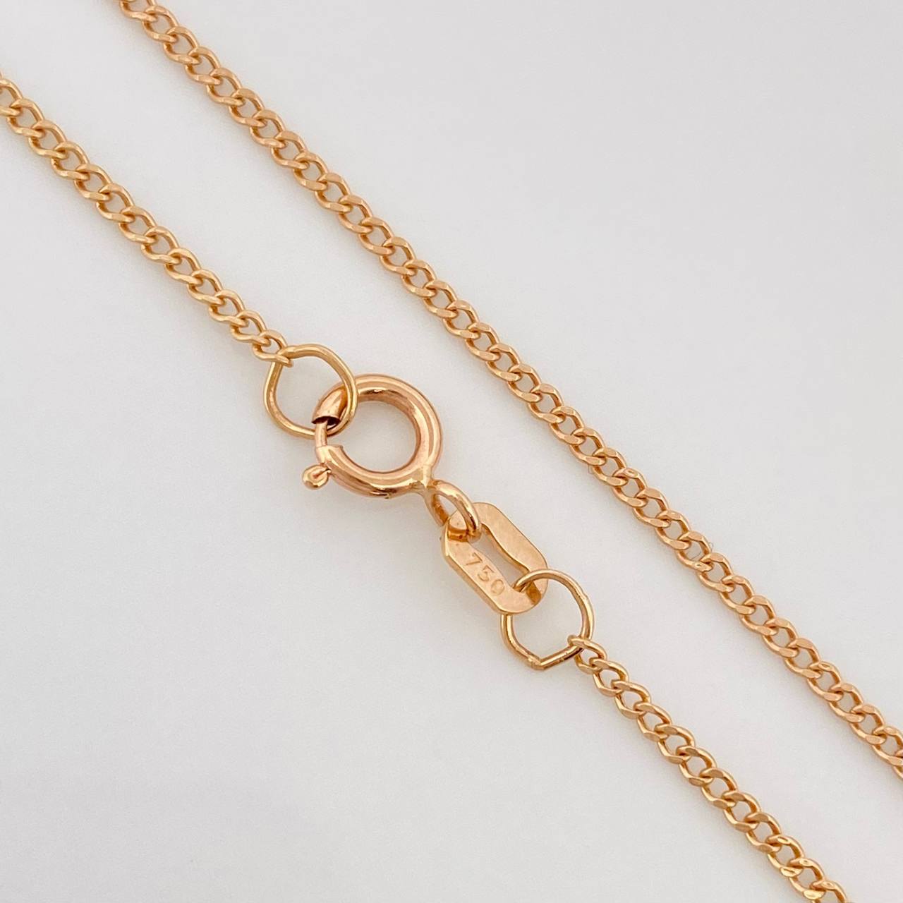 Cadena Aro Seguido 1.45g / 24 in / 1.17mm Oro Rosa 18K