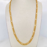 Figaro Chain 10.35g / 24 in / 4.92mm Yellow Gold 18K