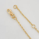 Pulso Modulable Aro Seguido Trebol 4.70g / 7 1/2 in - 6 1/4 in / 1.16mm Oro Amarillo 18K