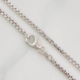 Venetian Chain 20.65g / 28 in / 2.2mm White Gold 18K