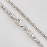 Cadena Ice 12.4g / 24 in / 2.52mm Oro Blanco 18K
