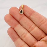 Dije Halo Gota 1g / 1/2 in Oro Amarillo 18K