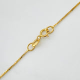 Cadena Veneciana 1.6g / 18 in / 1.55mm Oro Amarillo 18K