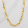 Cadena Cubana 4g / 24 in / 3.1mm Oro Amarillo 18K