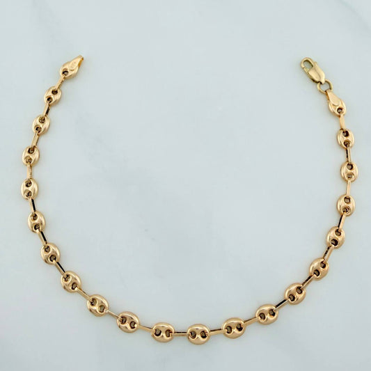 Pulso GC 2.5gr / 8 1/4 in / 3.3mm Oro Amarillo 18K %