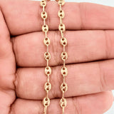 Pulso GC 2.1gr / 7 in / 3.3mm Oro Amarillo 18K %