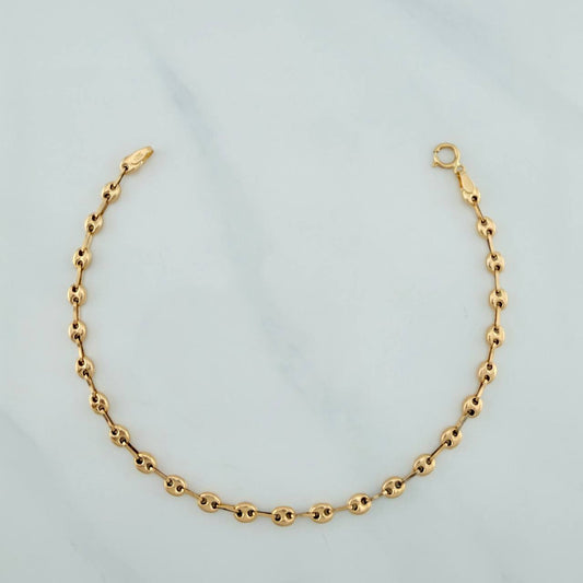 Pulso GC 2.45gr / 8 1/4 in / 3.35mm Oro Amarillo 18K %