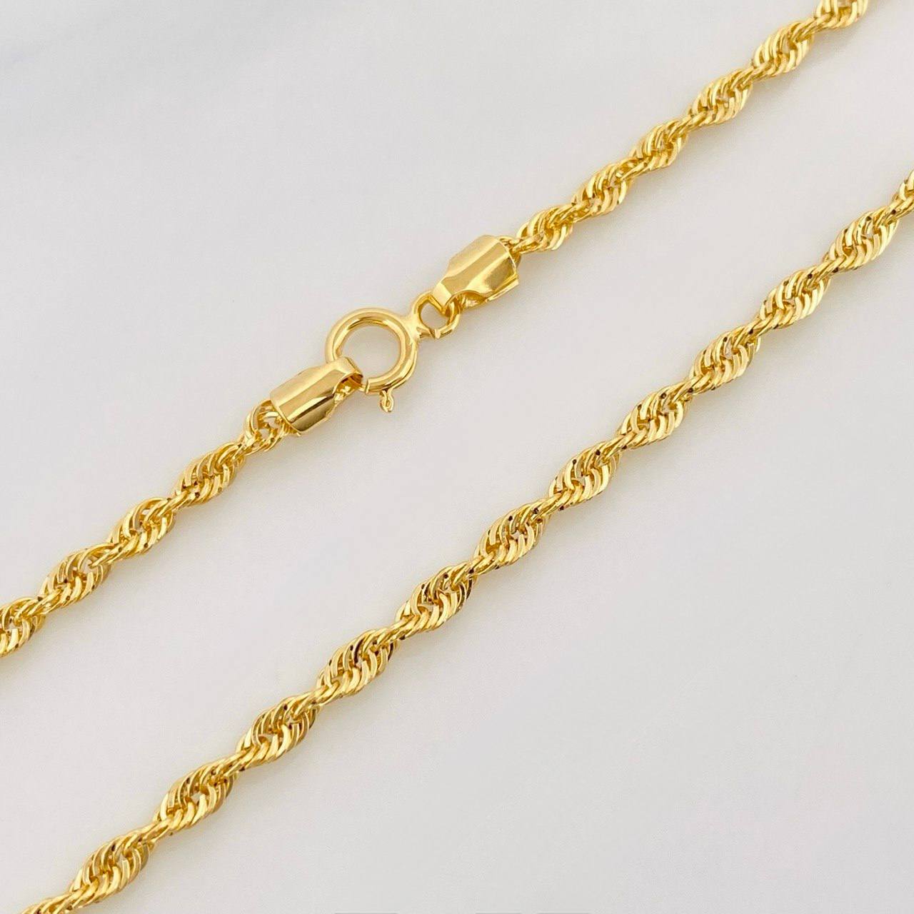 Cadena Lazo 2.55 g / 19 3/4 in / 4 mm Oro Amarillo 18K