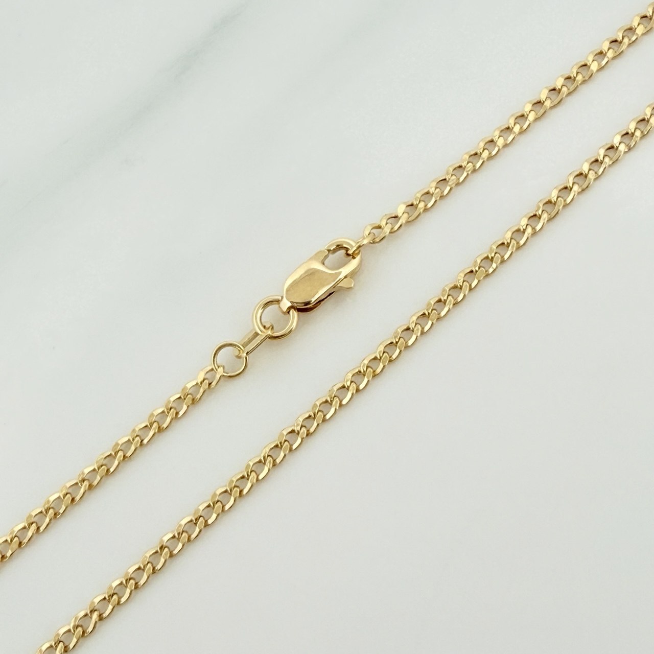 Cuban Links 2.3 g / 19 3/4 in / 1.4 mm 18K Yellow Gold