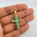 Dije Cruz Barroco 3.65gr / 1 1/2 in / Oro Amarillo 18K %