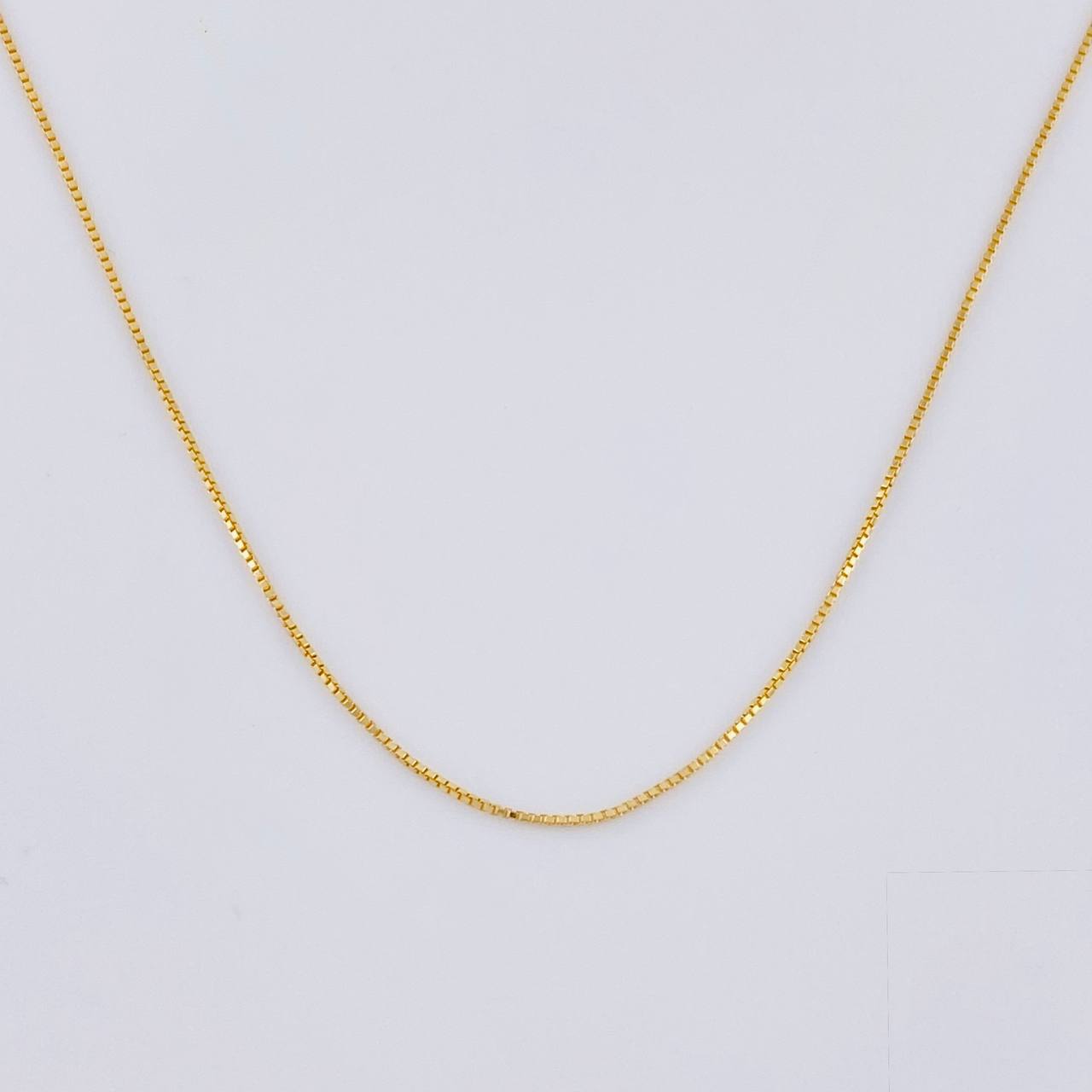 Venetian Chain 1.15g / 20 in / 0.7mm Yellow Gold 18K
