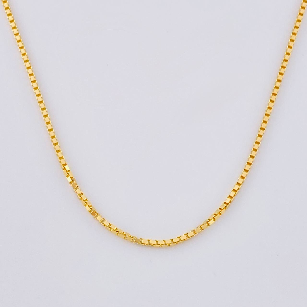 Venetian Chain 3.05g / 20 in / 0.9mm Yellow Gold 18K