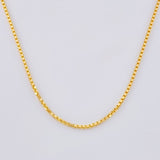 Venetian Chain 3.05g / 20 in / 0.9mm Yellow Gold 18K