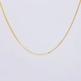 Venetian Chain 3.25g / 18 in / 0.9mm Yellow Gold 18K