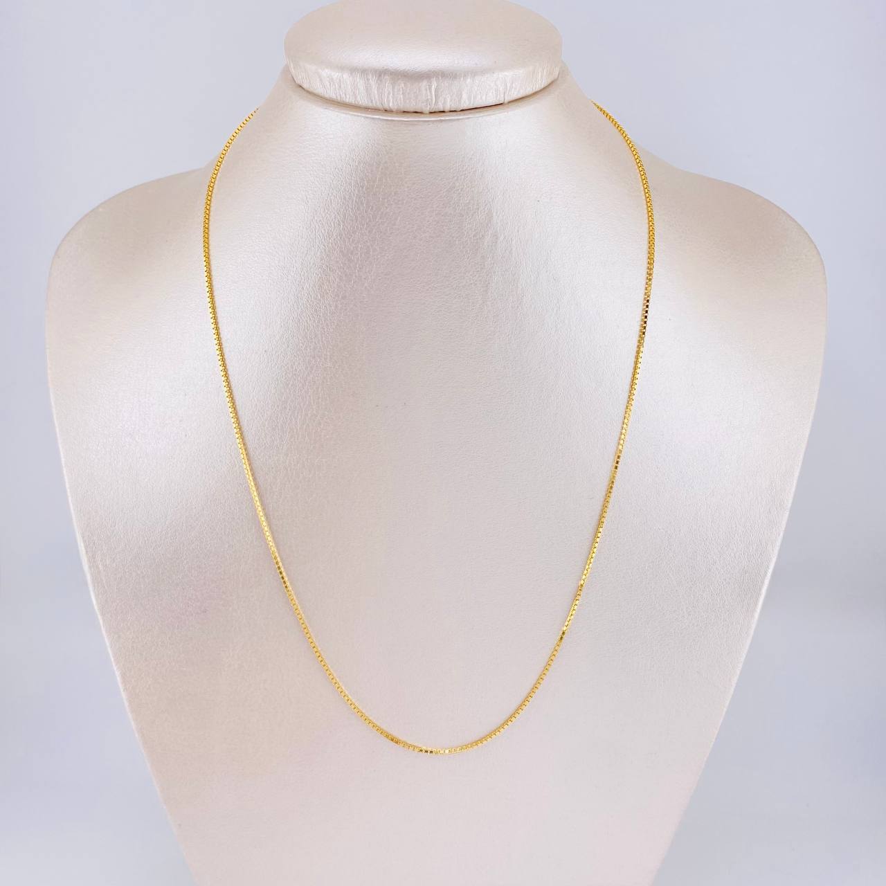 Venetian Chain 3.05g / 20 in / 0.9mm Yellow Gold 18K