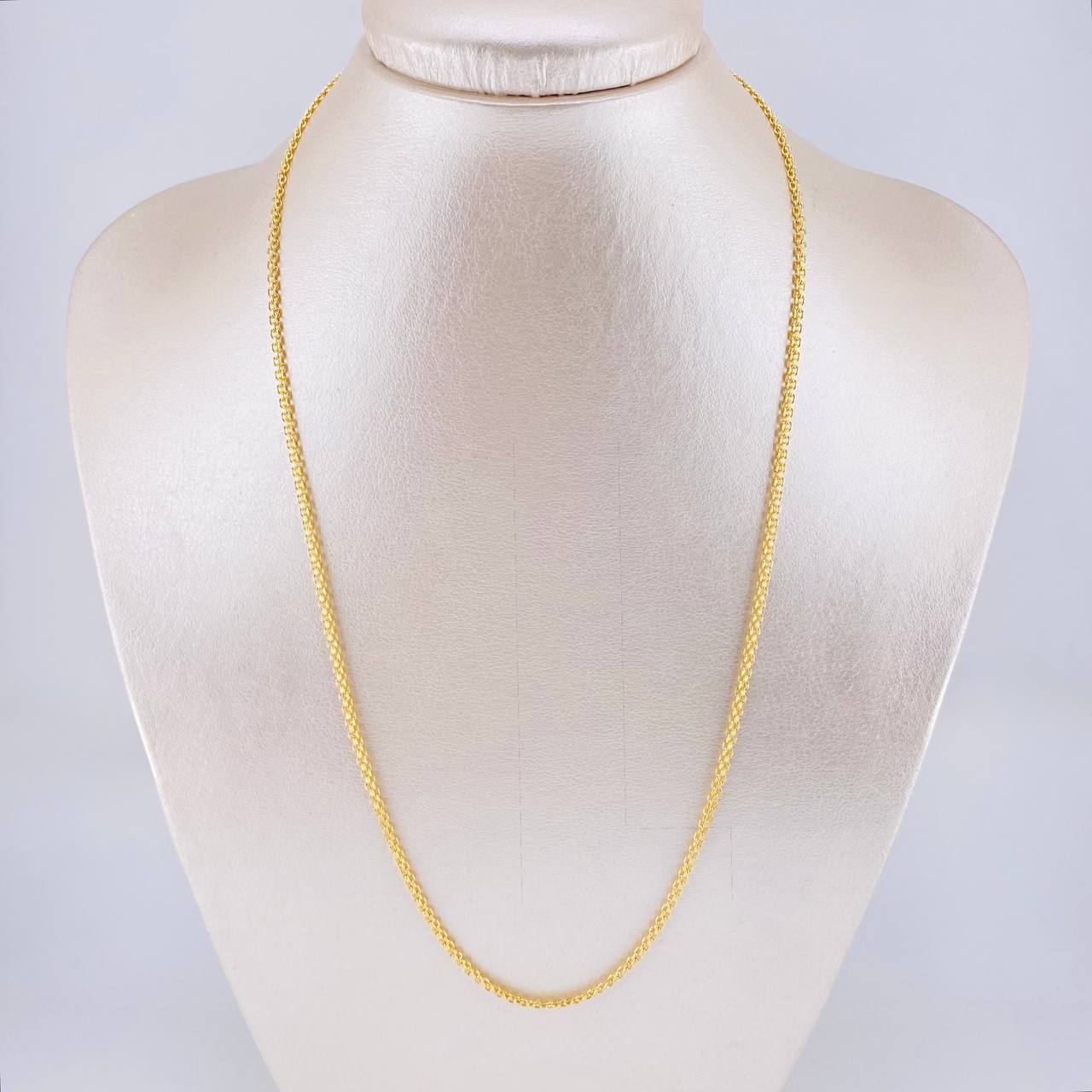 Cadena China 3.05g / 20 in / 2.2mm Oro Amarillo 18K