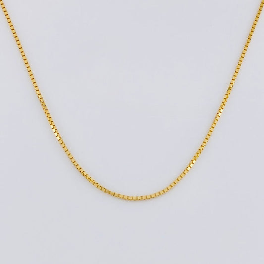 Venetian Chain 2.5g / 20 in / 0.8mm Yellow Gold 18K