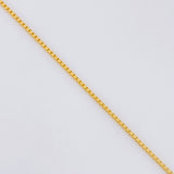 Venetian Chain 2.55g / 20 in / 0.8mm Yellow Gold 18K