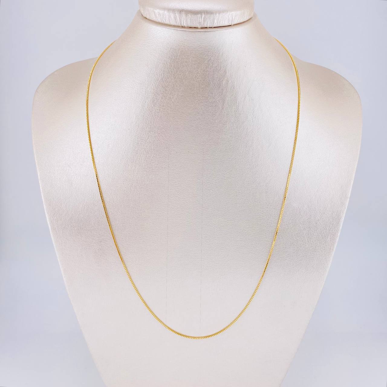 Venetian Chain 2.55g / 20 in / 0.8mm Yellow Gold 18K