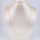 Venetian Chain 2.55g / 20 in / 0.8mm Yellow Gold 18K