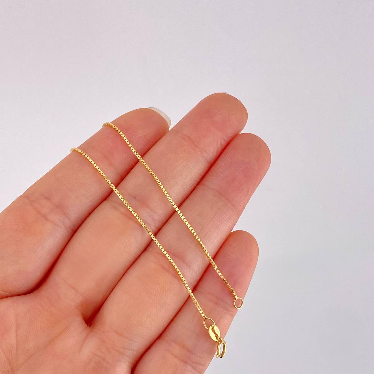 Venetian Chain 2.55g / 20 in / 0.8mm Yellow Gold 18K