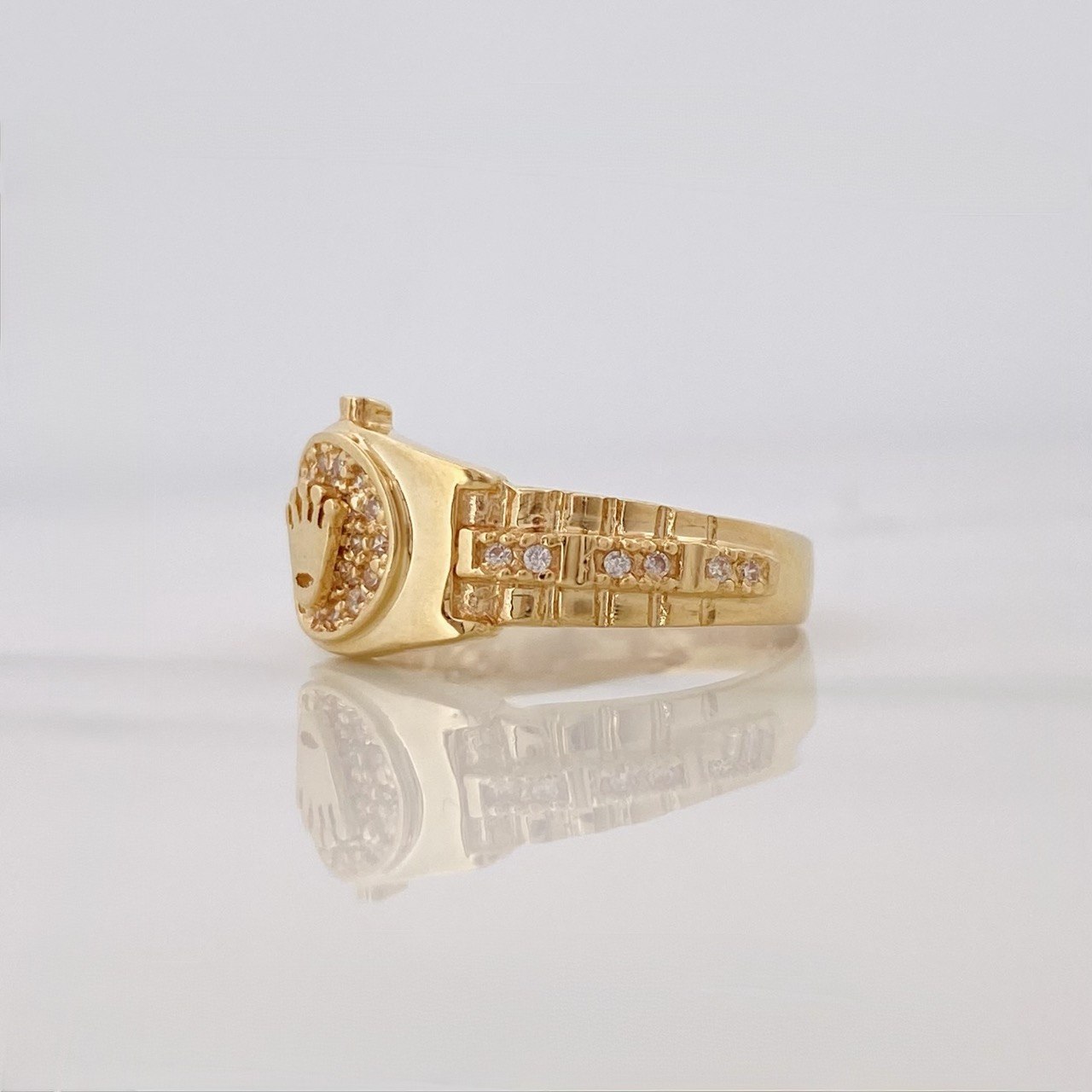 Anillo Corona 3.8 g / T6 1/2 Oro Amarillo 18K