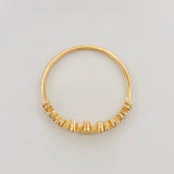 Anillo Corona 1.5 g / T7 1/4 Oro Amarillo 18K