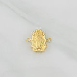 Charm Virgin of Guadalupe 0.6g / 1/2 in Yellow Gold 18K