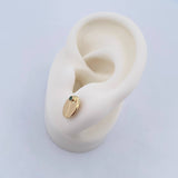 Topos Grano Café 0.9gr /  Oro Amarillo 18K &