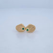 Topos Grano Café 0.9gr /  Oro Amarillo 18K &