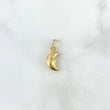 Pendant Moon 0.35gr / 2cm / Stamped Yellow Gold ©