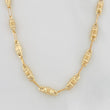 Rustic Barrel Chain 8.35g / 24 in / 3.2mm 18K Yellow Gold