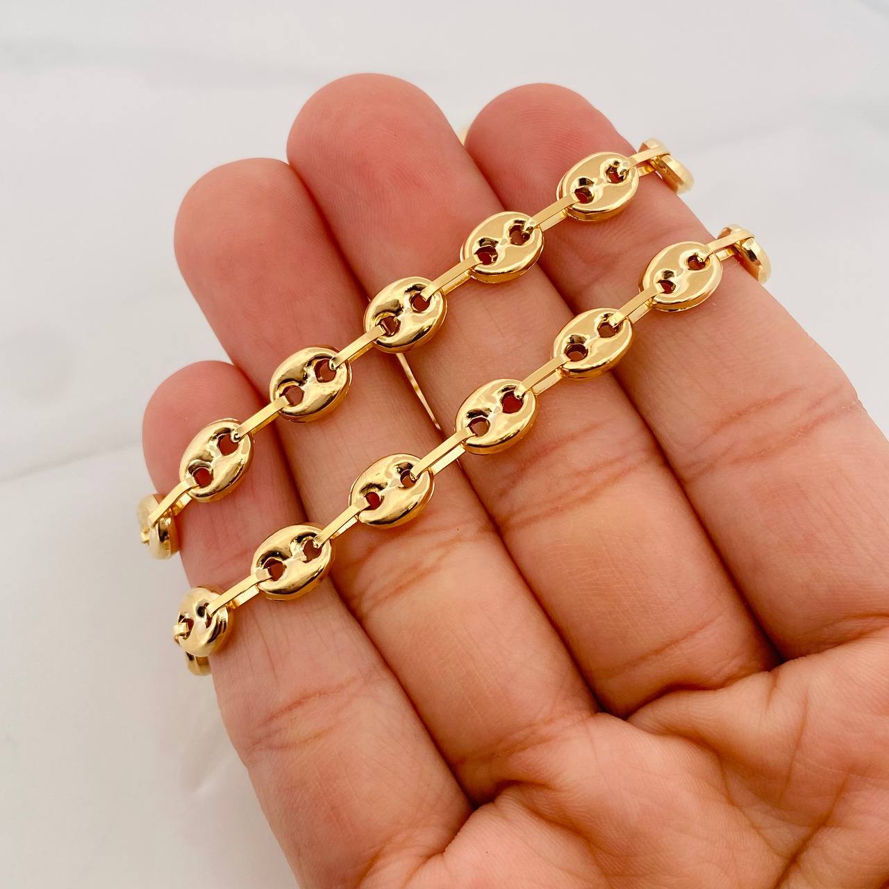 Cadena GC 14.6g / 24 in / 6.3mm Oro Amarillo 18K