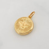 Espiritu Santo Pendant 0.95g / 3/4 in 18K Yellow Gold
