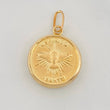 Espiritu Santo Pendant 0.95g / 3/4 in 18K Yellow Gold