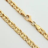 Cadena Lumachina 13.65gr / 23 1/2 in / 5mm Oro Amarillo +3 18K