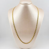 Cadena Lumachina 13.65gr / 23 1/2 in / 5mm Oro Amarillo +3 18K