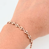 Pulso GC 3.5gr / 7 3/4 in / 5mm Oro Rosa 18K