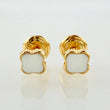 Topos Trebol 0.8gr / 5.2mm Oro Amarillo 18K *