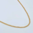 Cadena Cubana 3.55gr / 19 3/4 in / 2.4mm Oro Amarillo +1 18K %