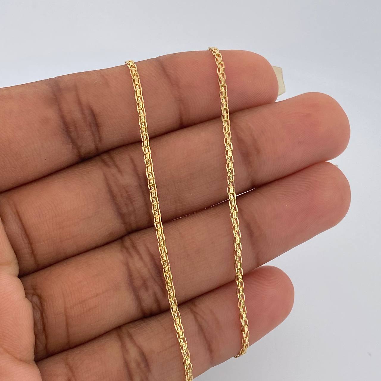 Cadena China 2.75gr / 16 in / 1.6mm Oro Amarillo +1 18K %