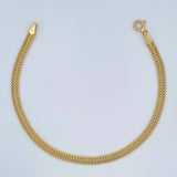 Pulso Sedusa 1.9gr / 7 1/2 in / 3.7mm Oro Amarillo +3 18K $