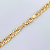 Cadena Cubana 12.4gr / 24 1/4 in / 5.75mm Oro Amarillo +1 18K %