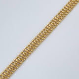 Pulso Sedusa 2.75gr / 7 1/2 in / 4.76mm Oro Amarillo +3 18K $