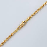 Cadena Lazo 3.2gr / 19 3/4 in / 2mm Oro Amarillo +3 18K &